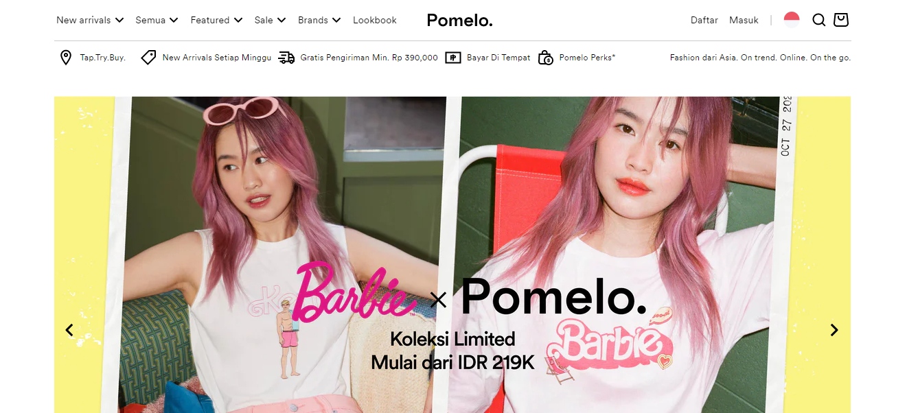 Daftar Website E-commerce Khusus Fashion Indonesia